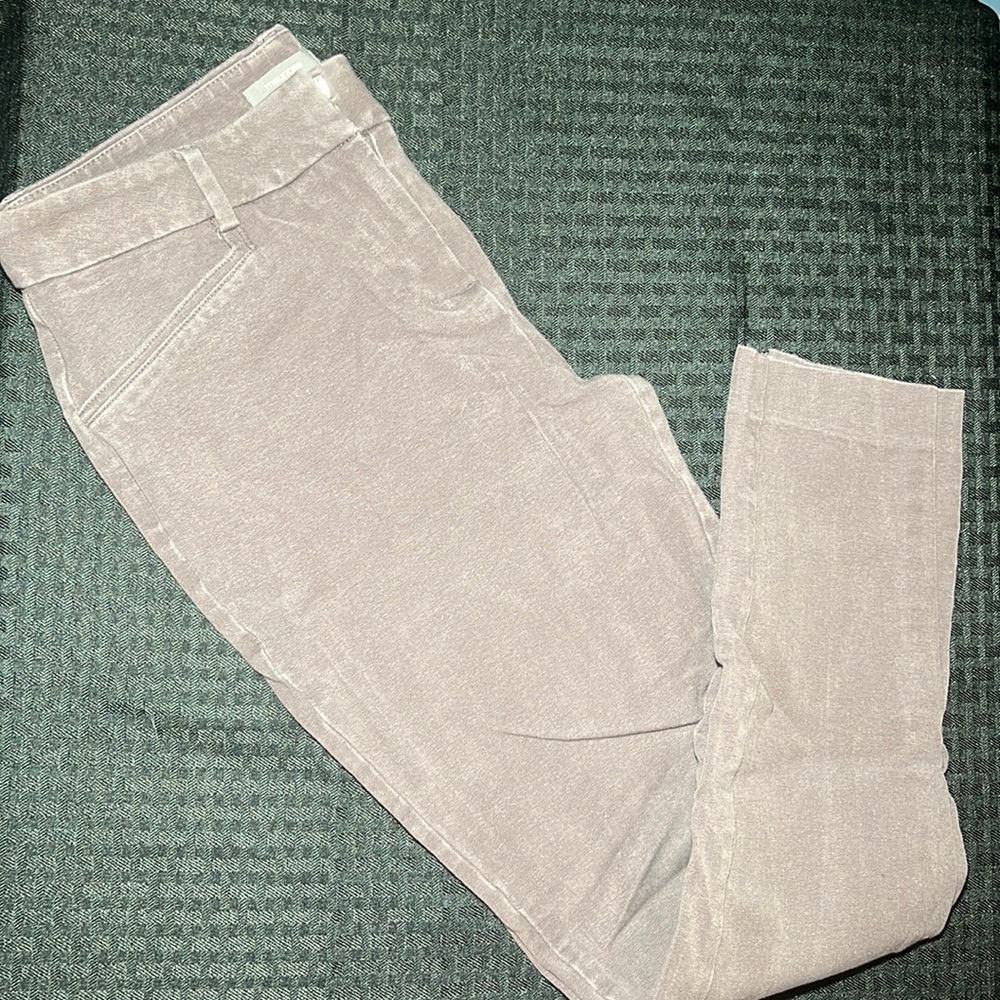 Maurice’s purple grey skinny pants size 3/4